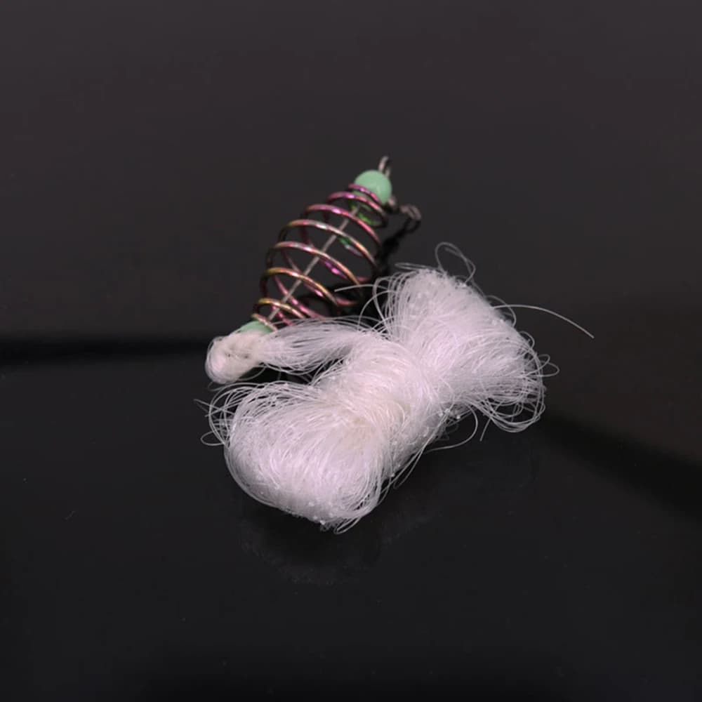Esca da pesca Attrezzatura da pesca Gabbia da pesca Nylon Rame Rete luminosa Primavera Shoalo Trappole da pesca Rete da pesca