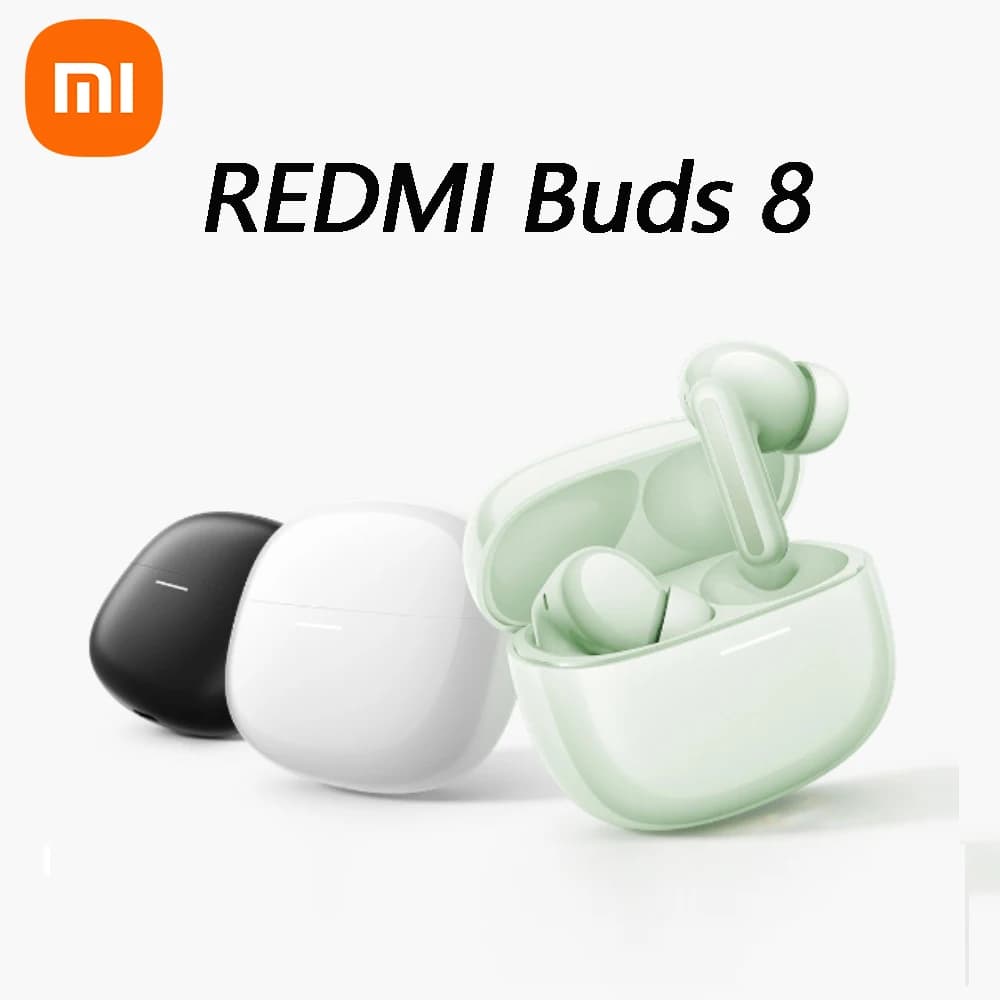 Xiaomi Redmi Buds 8 Auricolari Wireless Bluetooth In-Ear con Microfono, Illuminazione Ambientale e Lunga Durata della Batteria