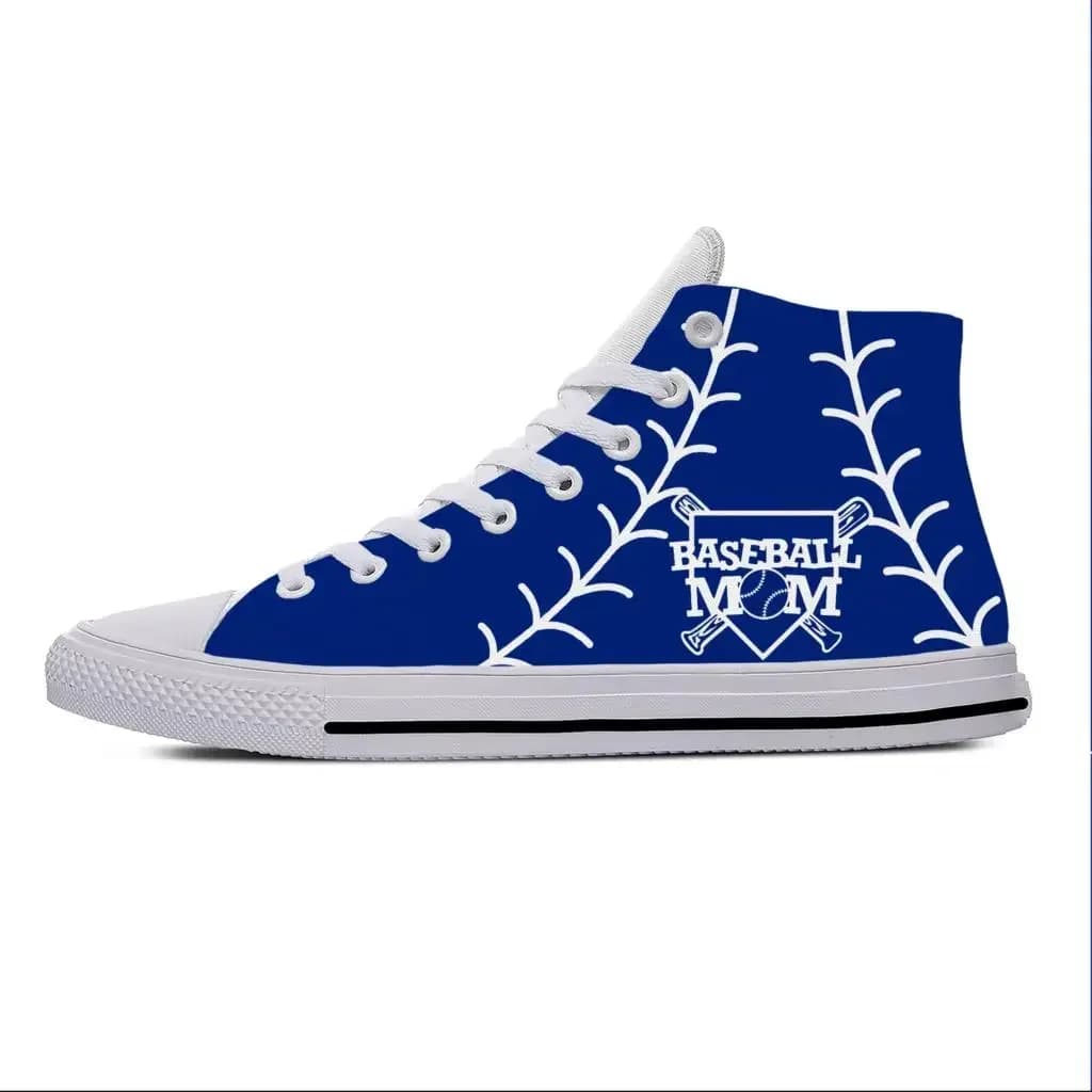 Baseball Mom Sneakers basse personalizzate, scarpe da passeggio leggere e comode