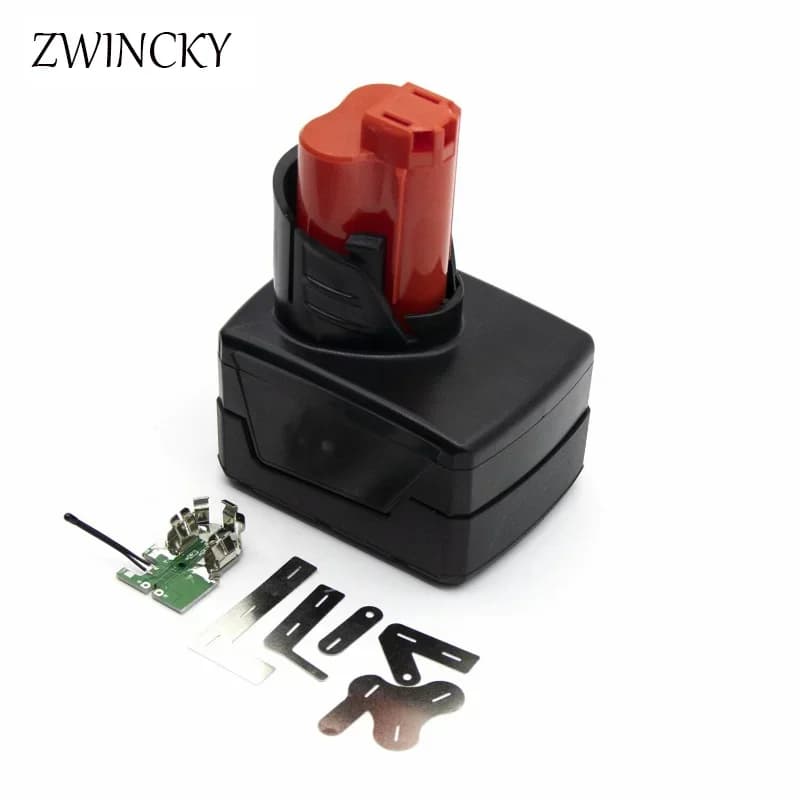 Nuovo circuito di protezione PCB con custodia in plastica per batteria agli ioni di litio 9X18650 per Milwaukee M-12 12V 9.0Ah 48-11-2411 guscio dell'alloggiamento della scatola