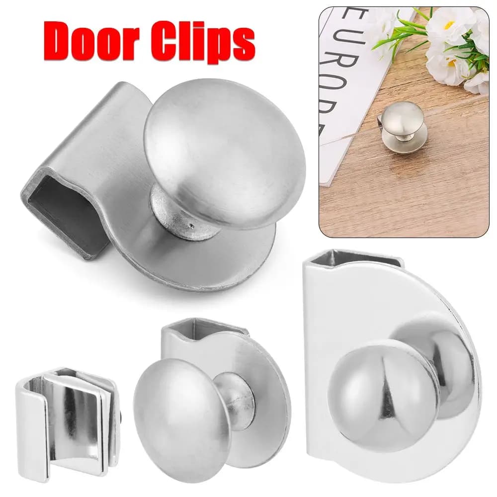Supporto per scheda Hardware per mobili manopola per vetrina Clip per plancia Clip per porta cassetto dell'armadio morsetto per vetro maniglia per porta in vetro