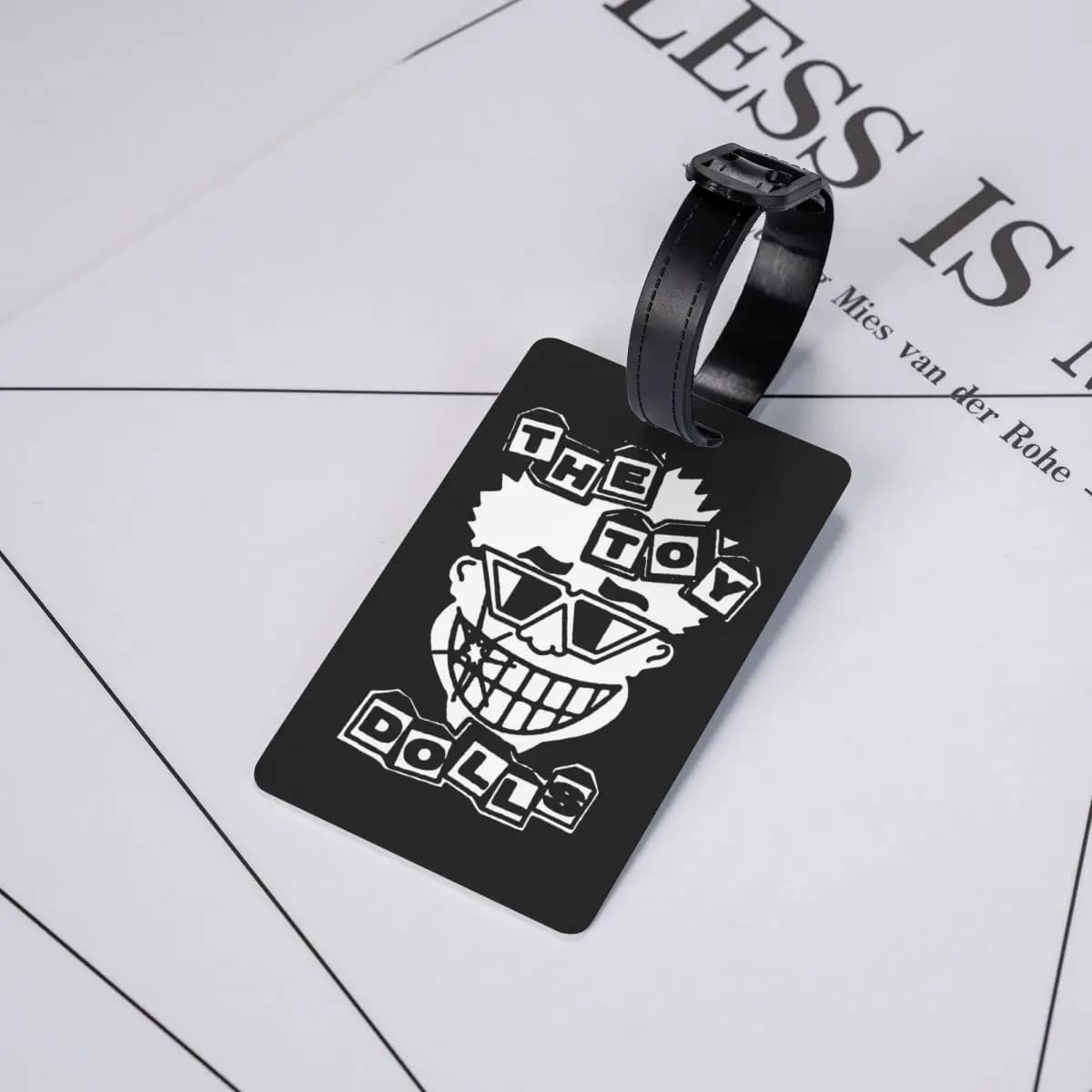 Etichette per Valigie a Forma di Bambole Giocattolo, Accessori per Bagagli da Viaggio, Porta Etichette con Spazio per Nome e Indirizzo