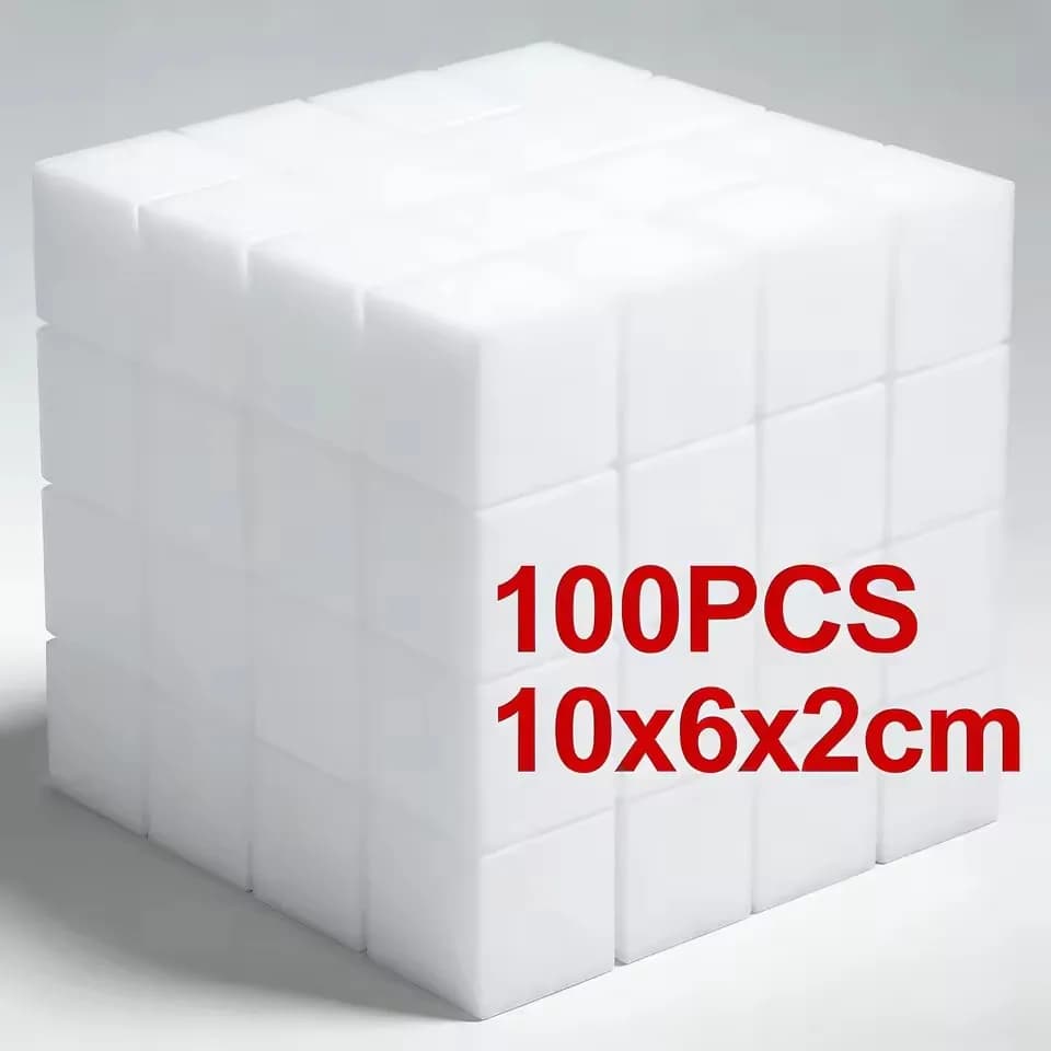 50/100 pezzi spugna magica detergente schiuma melammina scrubber pad per cucina bagno smacchiatore strumenti per la pulizia della casa