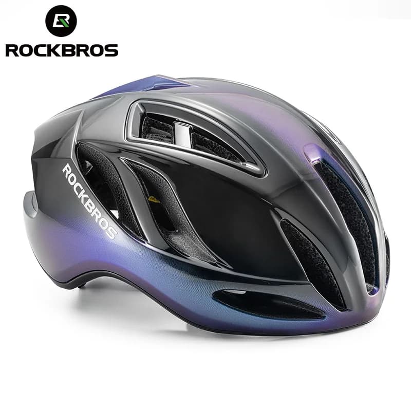 ROCKBROS Ultralight Cycling Helmet High Strength Breathable Helmet Integrated Safety Helmet Adjustable Cycling Helmet for Men and Women