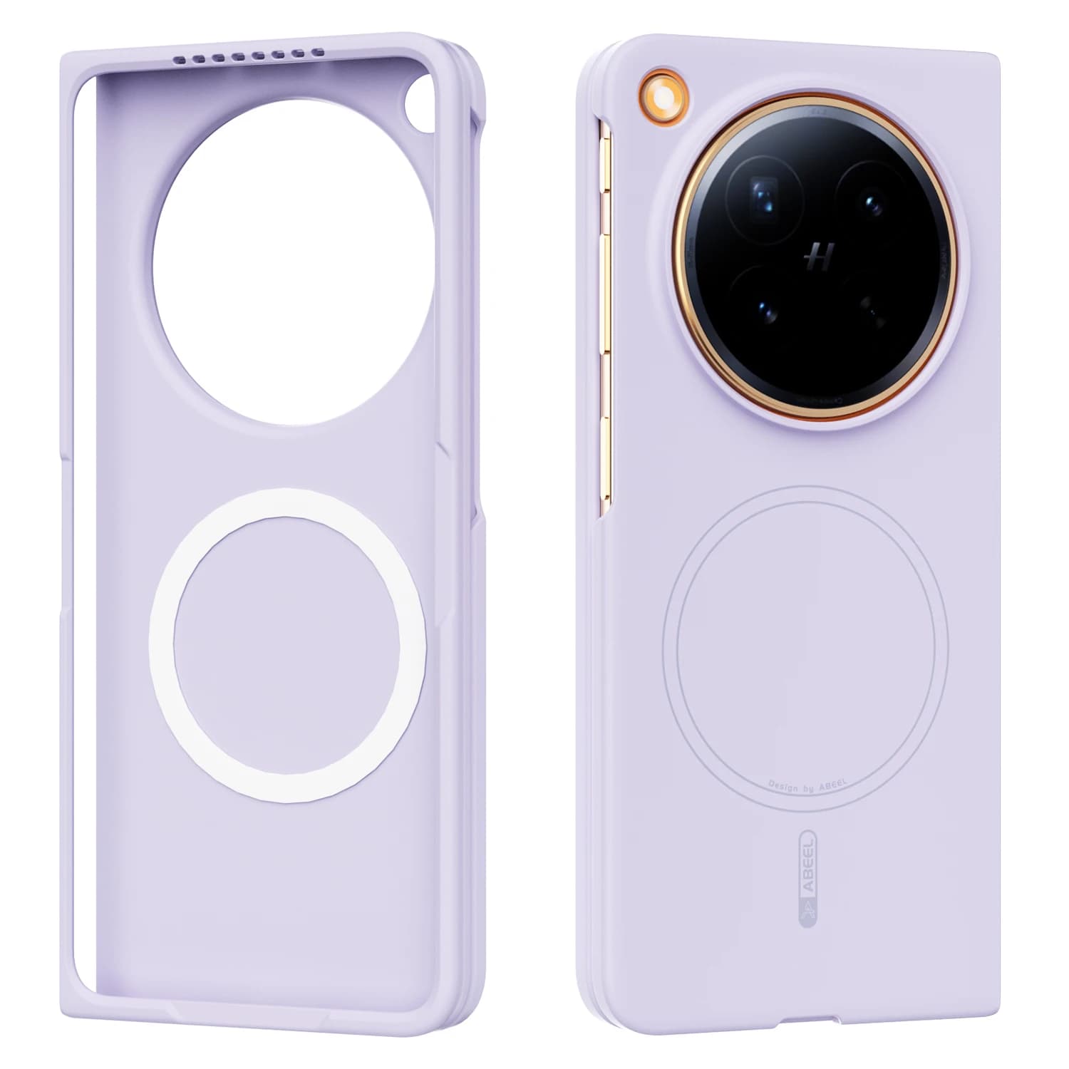 For OPPO Find N6 Case Hand Feel Hard Plastic For Magsafe Circle Mobile Phone Cover