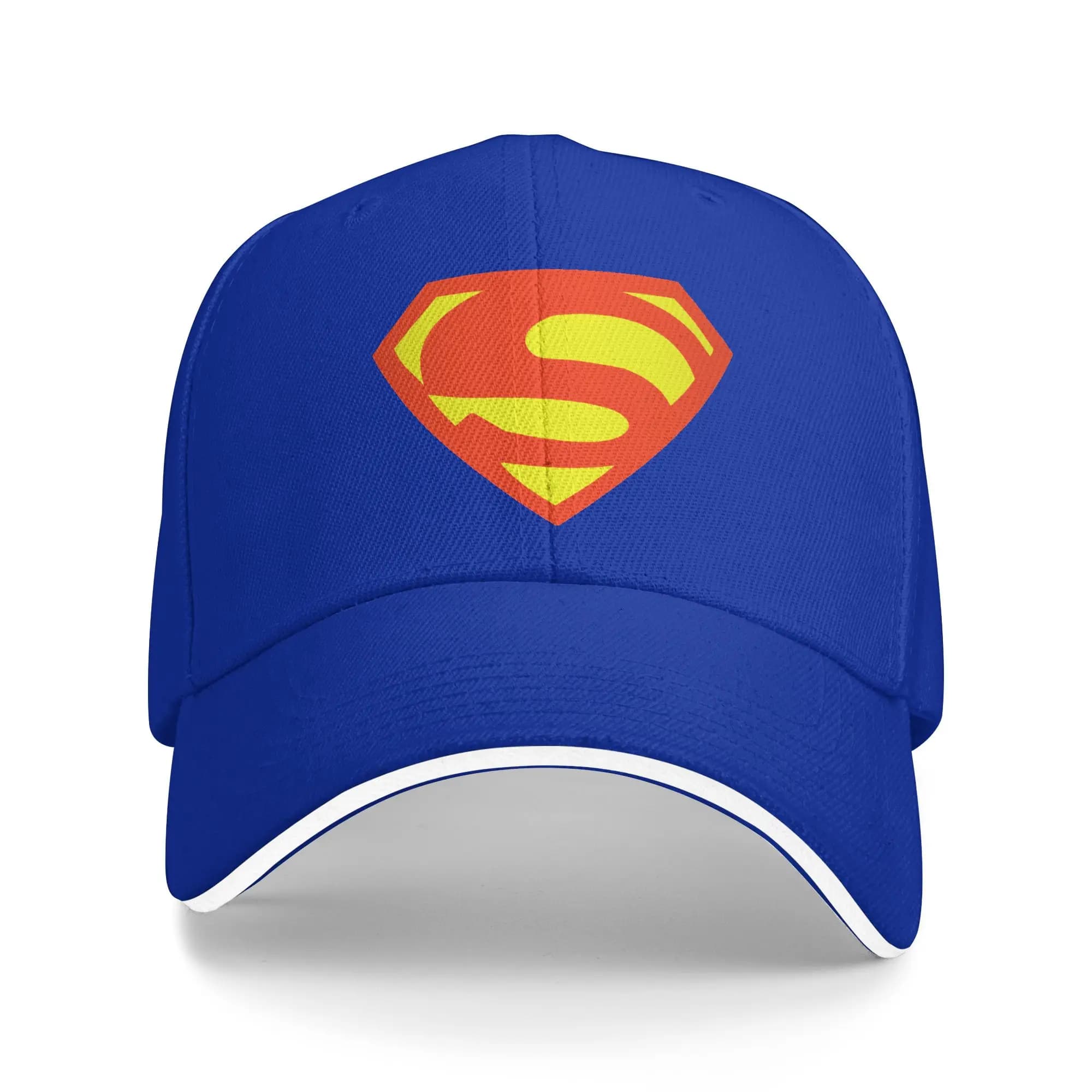 Adjustable Baseball Hat with Superman Logo for Men and Women, Autumn Casual Hat with Solar Protection 2026
