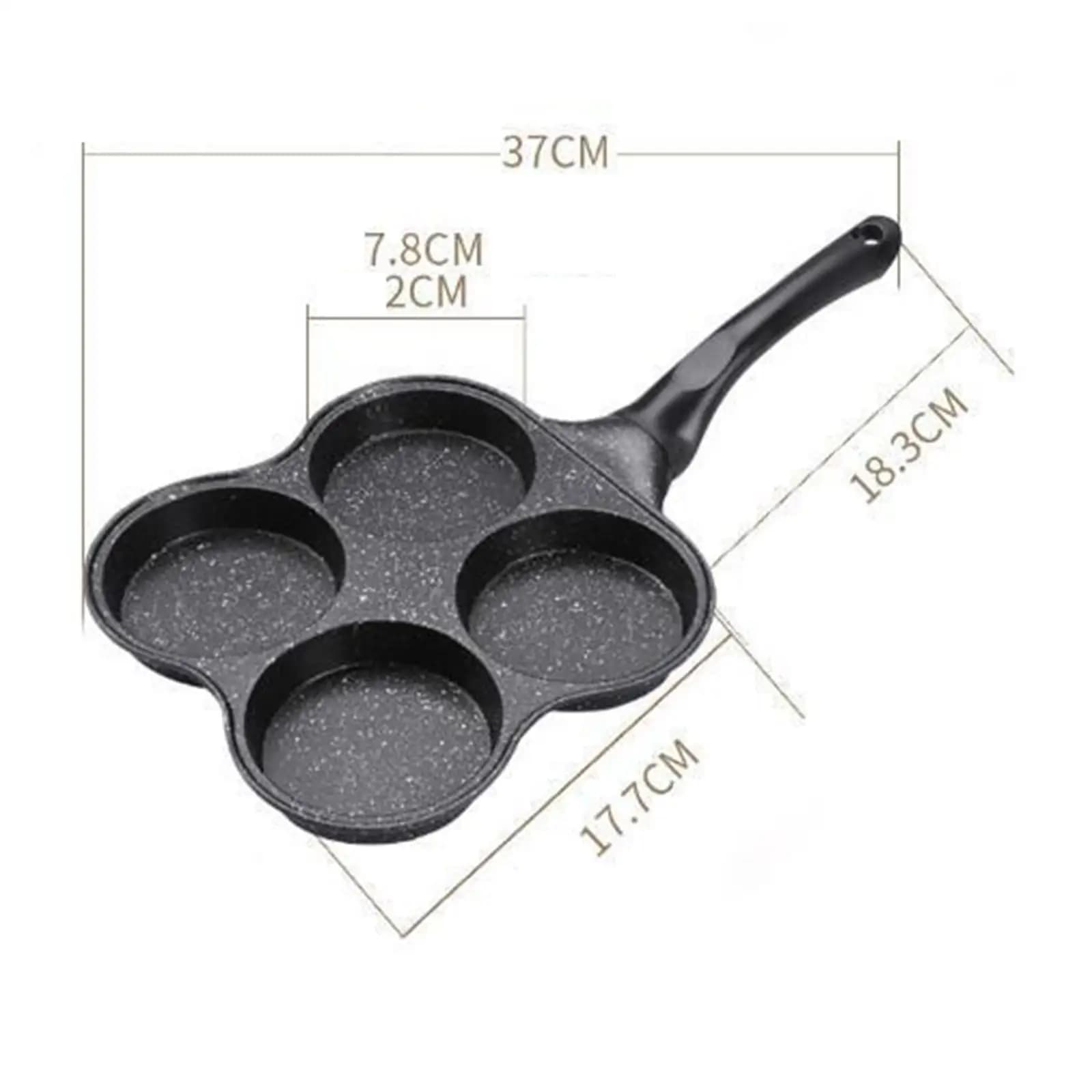 Frying Pans Non-Stick Eggs Pans with Long and resistant Handle, Steak Pan