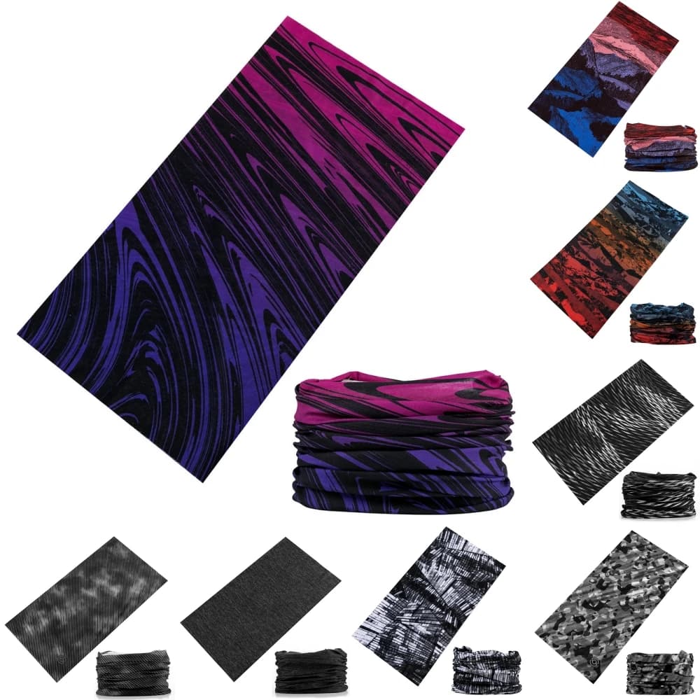 Moda estate Bandana per uomo e donna ciclismo fascia Camouflage maschera tattica sport collo sciarpa femminile maschio passamontagna