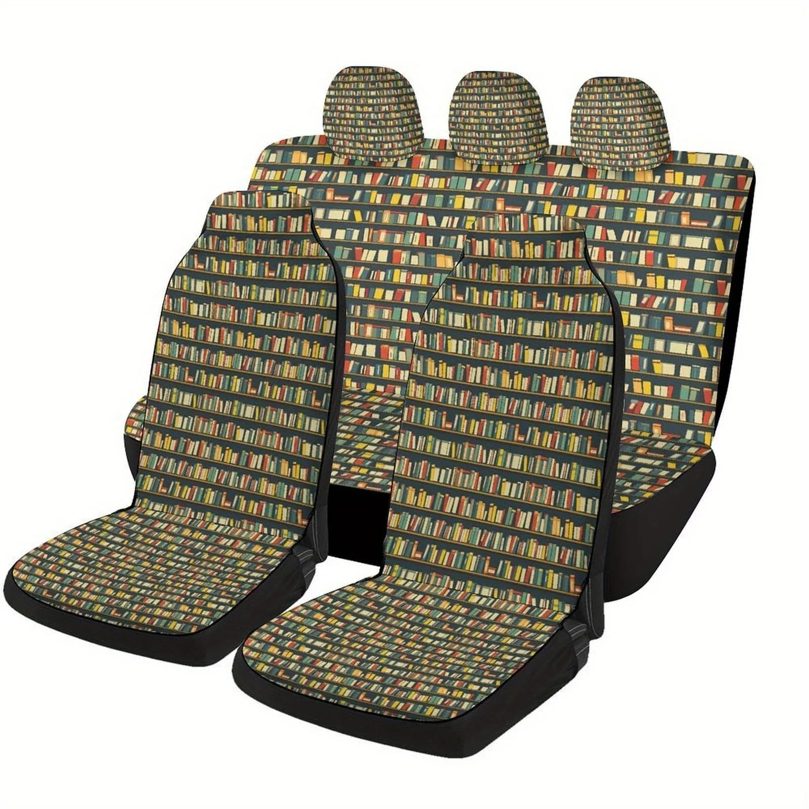 Set of car seat covers reading from shelves for most cars, complete set of seat covers for fashionable car seats, universal car seat