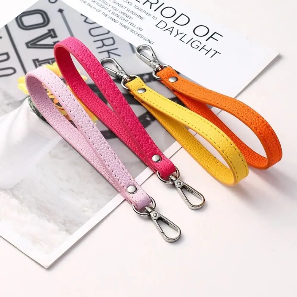 Cinghia da Polso in Pelle PU alla Moda, Manico Morbido di Ricambio per Borsa, Accessori per Borsa a Tracolla a Tinta Unita