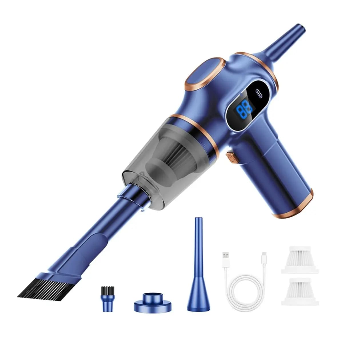 Vacuum Cleaner for Car Wireless Electrodomestic Sofa Office High Power Cleaning Machine Mini Vacuum Cleaner Blue Mat Cleaner
