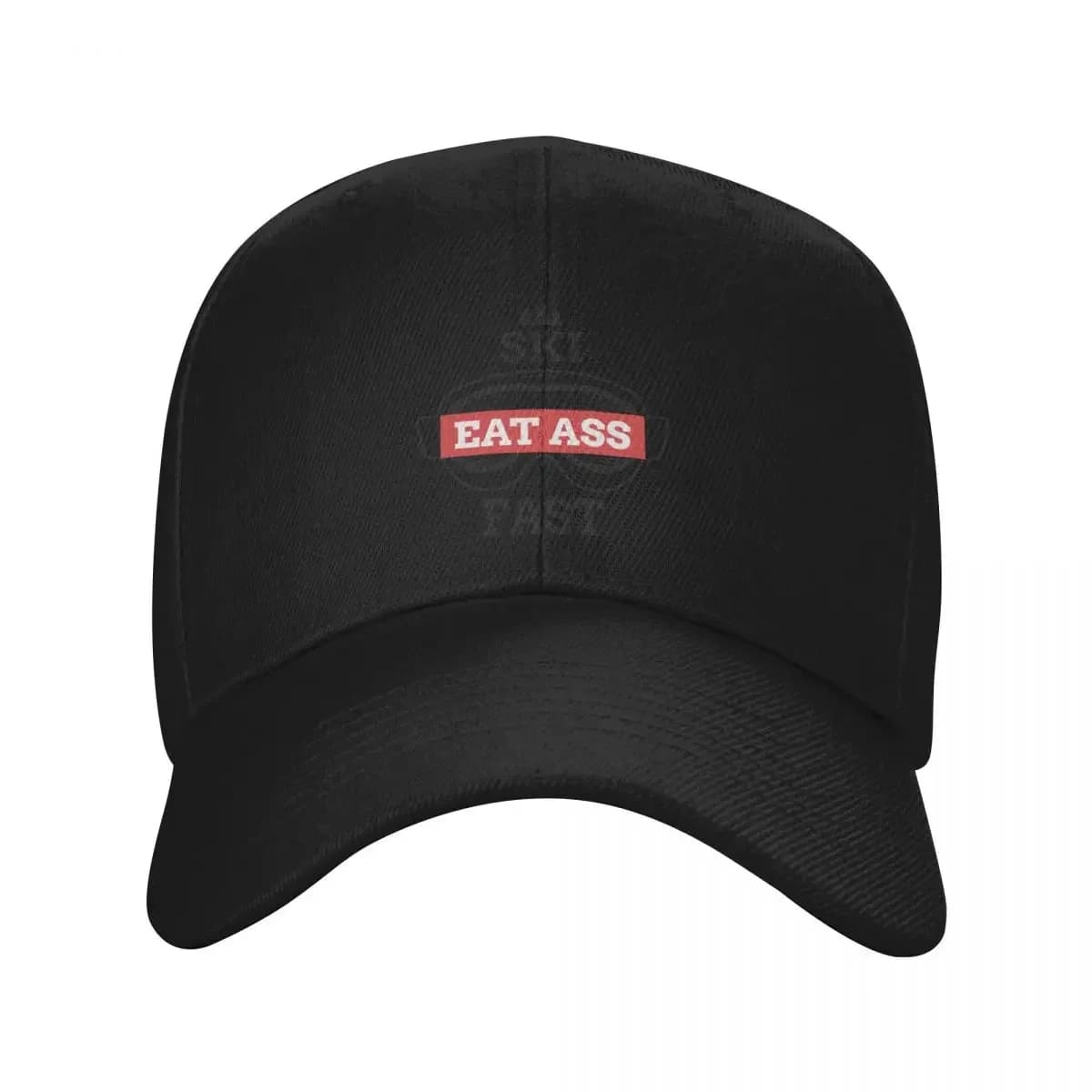 Sci, mangia velocemente, assolutamente! | Cappello da baseball con visiera per sci, cappello da sole per bambini, cappello da montagna e pesca, da donna e da uomo 2025