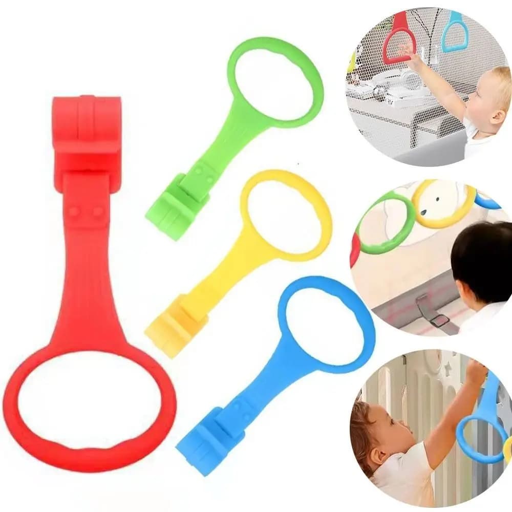 1/4pcs Comfortable Plastic Playpen Pull Ring Light Weight Playpen Accessories Stand Rings Baby Walking Assist Tools Baby Baby