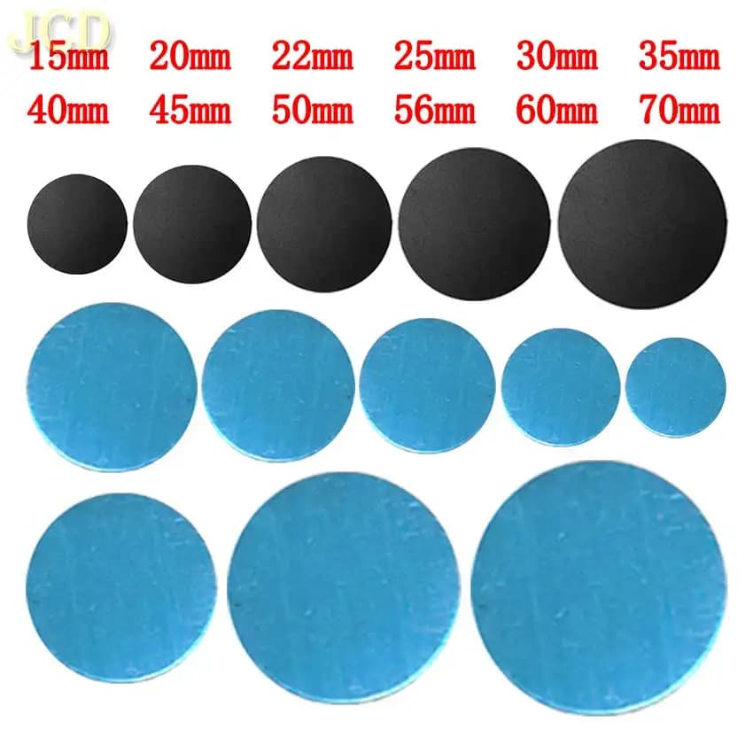 10 pezzi piastra metallica disco lamiera di ferro per supporto magnetico per telefono cellulare per supporto magnetico per telefono per auto Holde 20/25/30/35/40/45/50-70mm