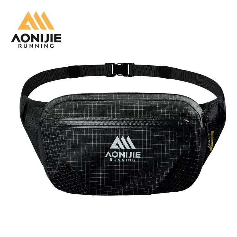 AONIJIE Men's Trail Running Belt Waterproof Travel Waist Hiking Cycling Waist Bag Phone Bag