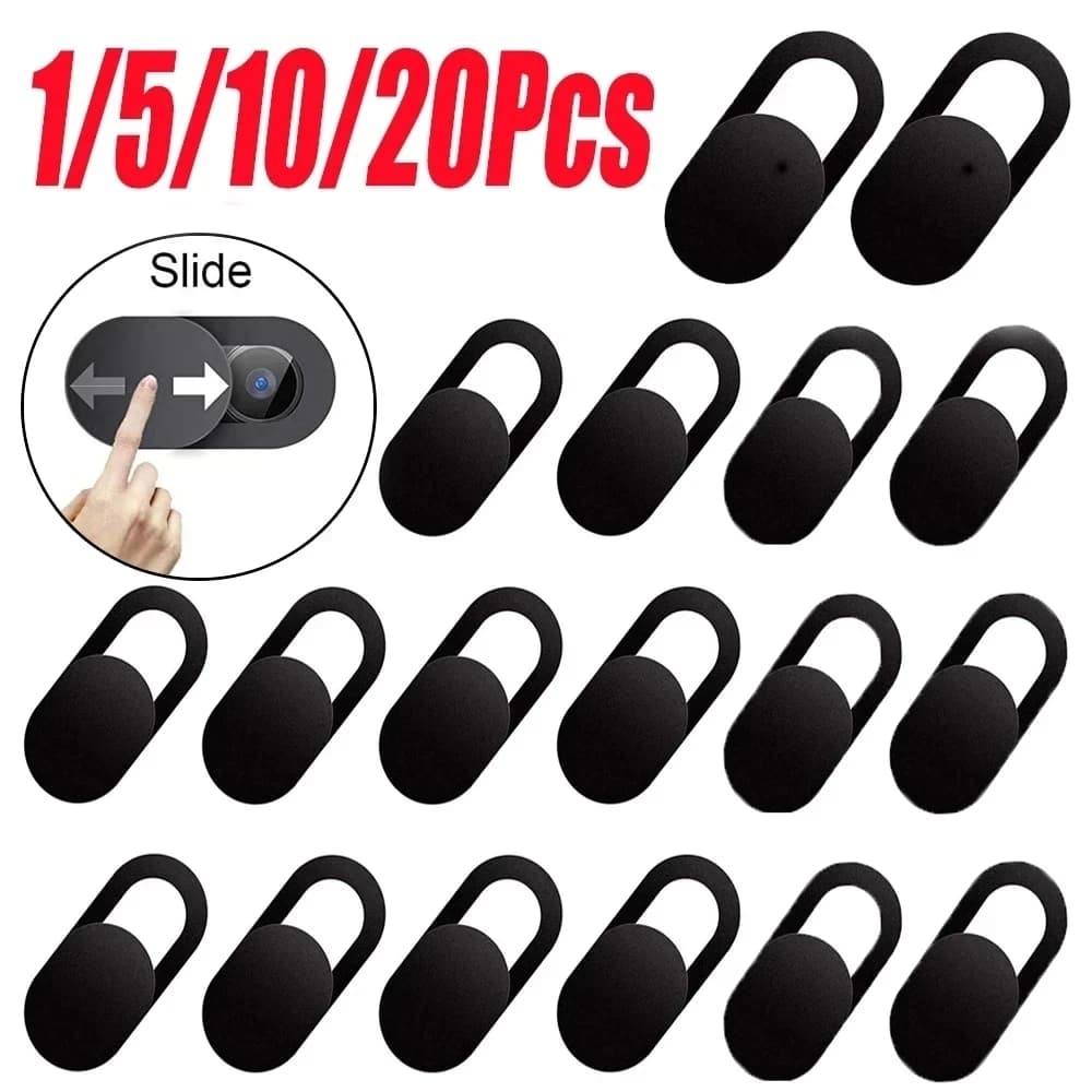 1/5/10/20pcs Sliding Webcam Cover Laptop Camera Cover DIN Slider Phone Antispy For iPad PC Macbook Tablet lenses Privacy Sticker