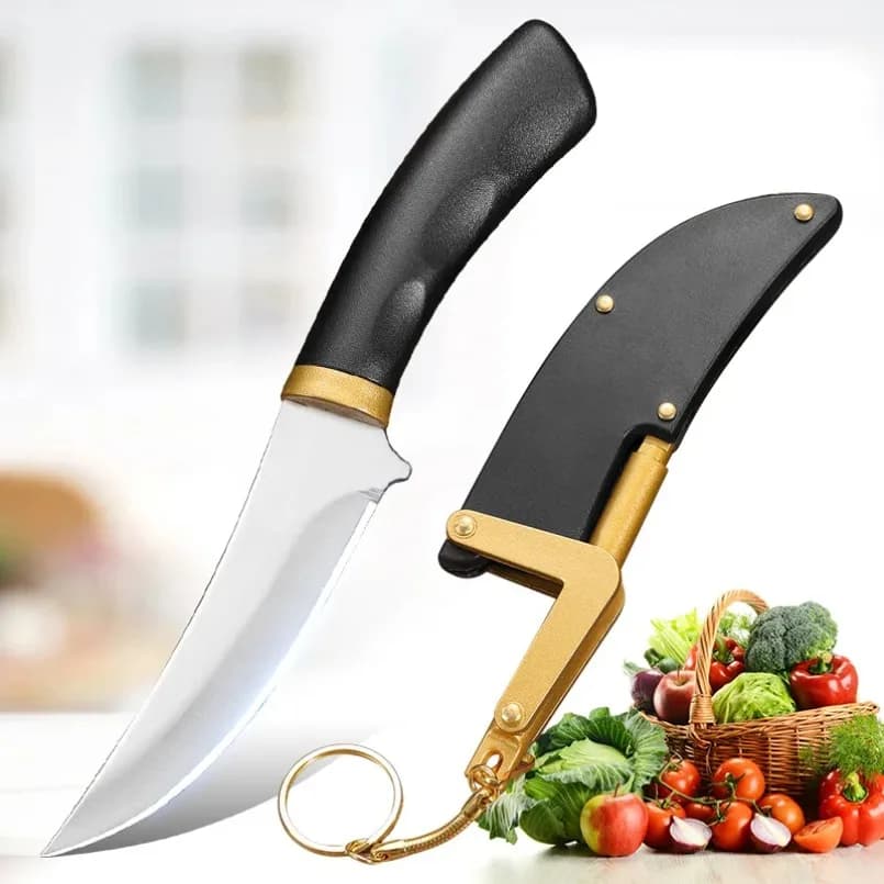 manico in plastica Coltello per disossare Coltelli da cucina affilati in acciaio inossidabile Verdure e sbucciatura di frutta Mannaia per carne accessori da cucina
