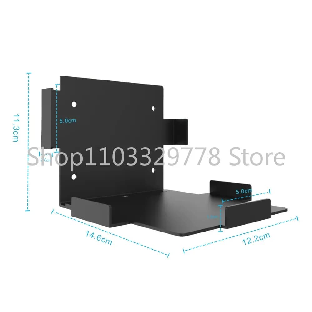 Supporto da Parete per Xbox Series X, Staffa per Montaggio a Muro, Accessori per Xbox Series X