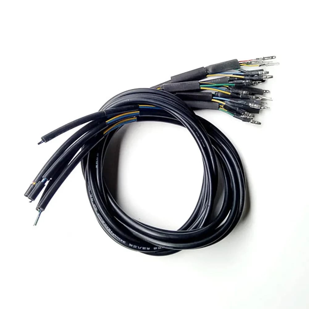 1M Electric Bicycle 350W Wheel Motor Cable Wire For Electric Scooter Motorcycle Motor Line 350W Hub Motor Cable Ebike Parts