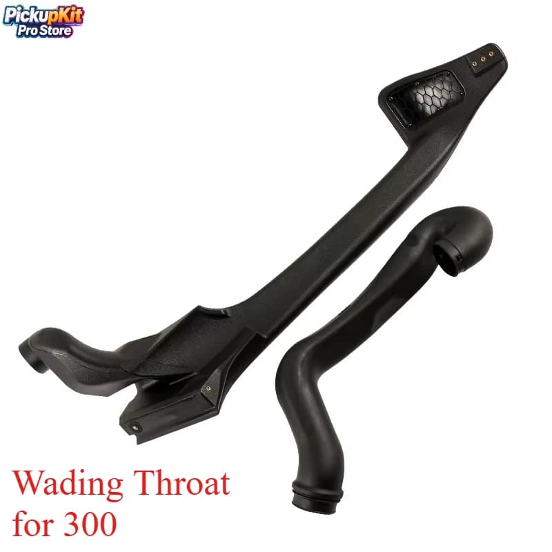 Black mouthpiece wader for off-road air outlet 300 4x4