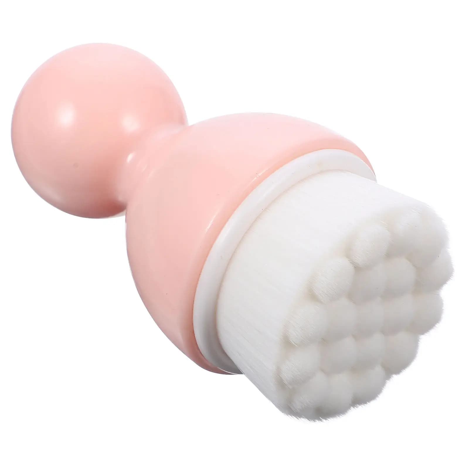 Spazzola per la pulizia del viso H, scrubber compatto in plastica ABS, per pulizia profonda, strumento portatile per la rimozione del trucco, spazzola facciale per la casa e da viaggio