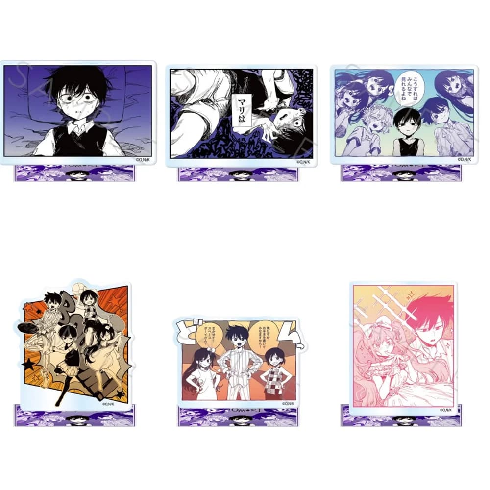 Portachiavi in acrilico da 15 cm con personaggi anime Omori, modello cosplay, ornamento, accessori, articoli, regali di Natale