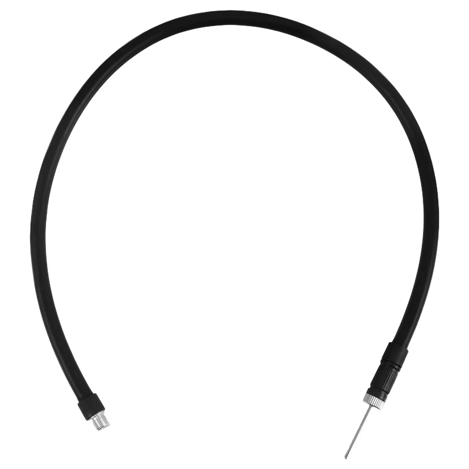 Set di Tubi per Gonfiaggio Pneumatici con Adattatore per Valvola Francese, Leggero e Portatile, Tubo di Prolunga per Gonfiaggio Rapido per Auto, Biciclette e Moto