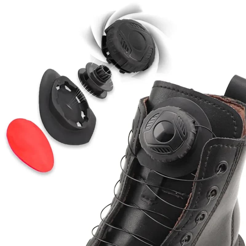 1 Pair Round Shoe Laces Large Swivel Buckle No Tie Shoelaces For Sneakers Quality Boots Automatic Shoelace Accessories Unisex