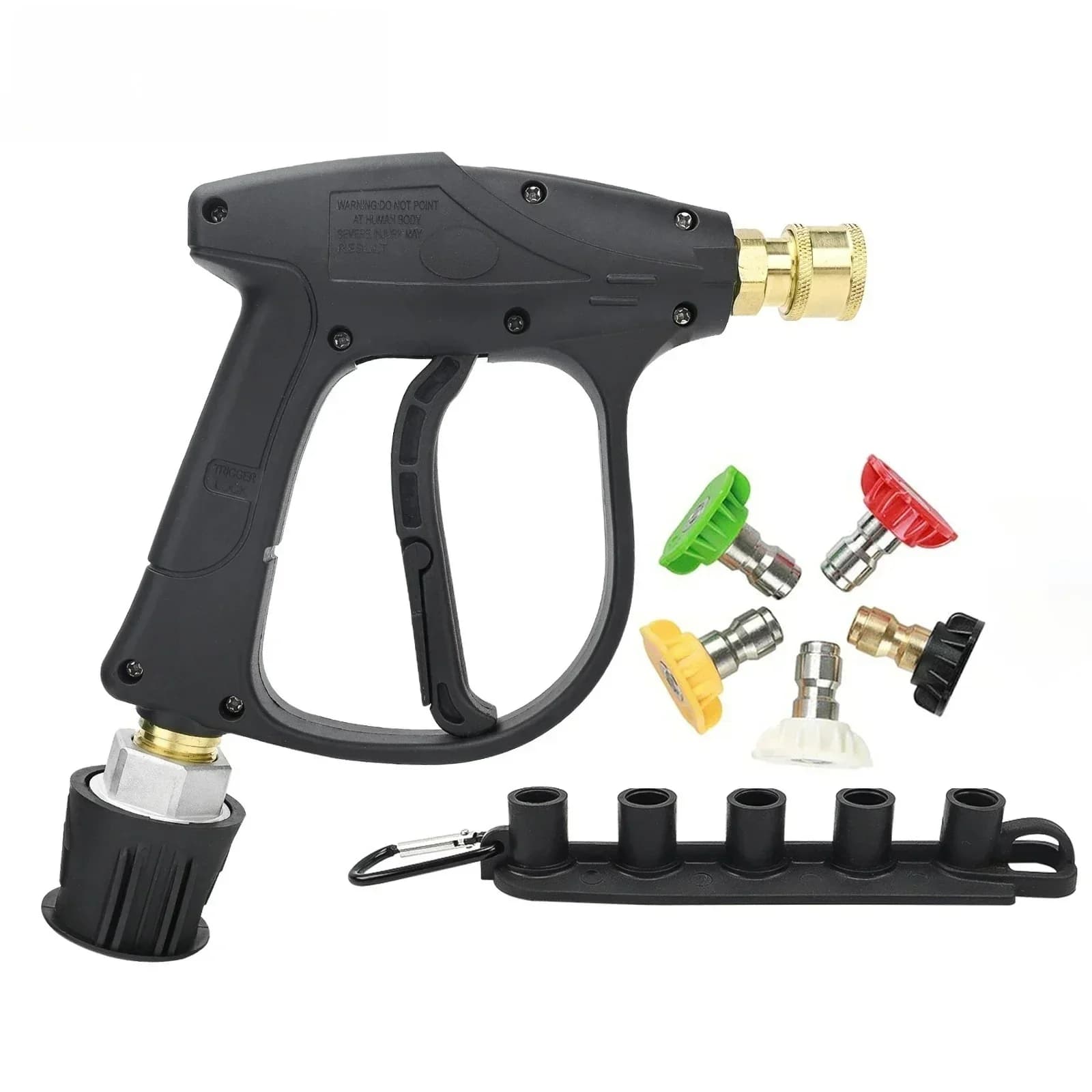 Water sprayer for Karcher/Nilfisk/Parkside/Bosch - Fast connection nozzle and hose adapter for cleaning the car