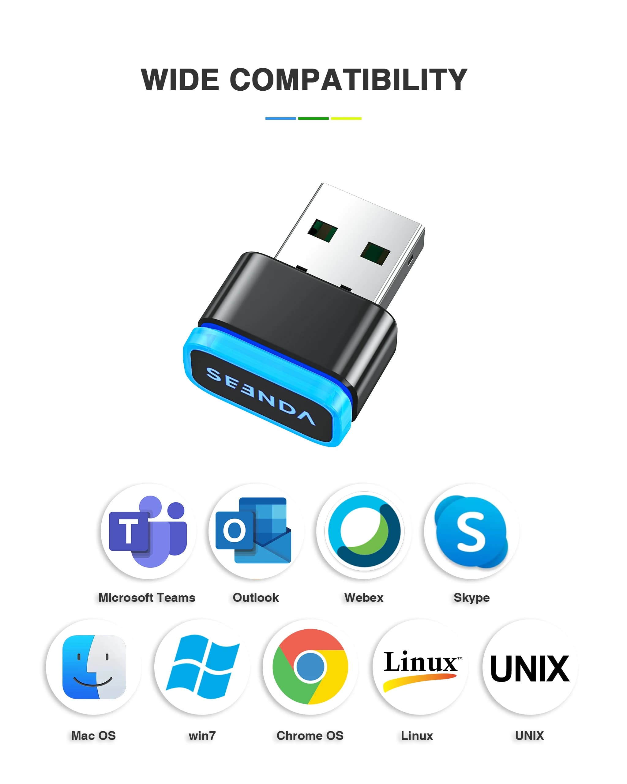Seenda Mouse Jiggler USB Shaker Undetectable Mechanic On Off Mover Motion Simulator Smart Slent Keeps Your Laptop Cute