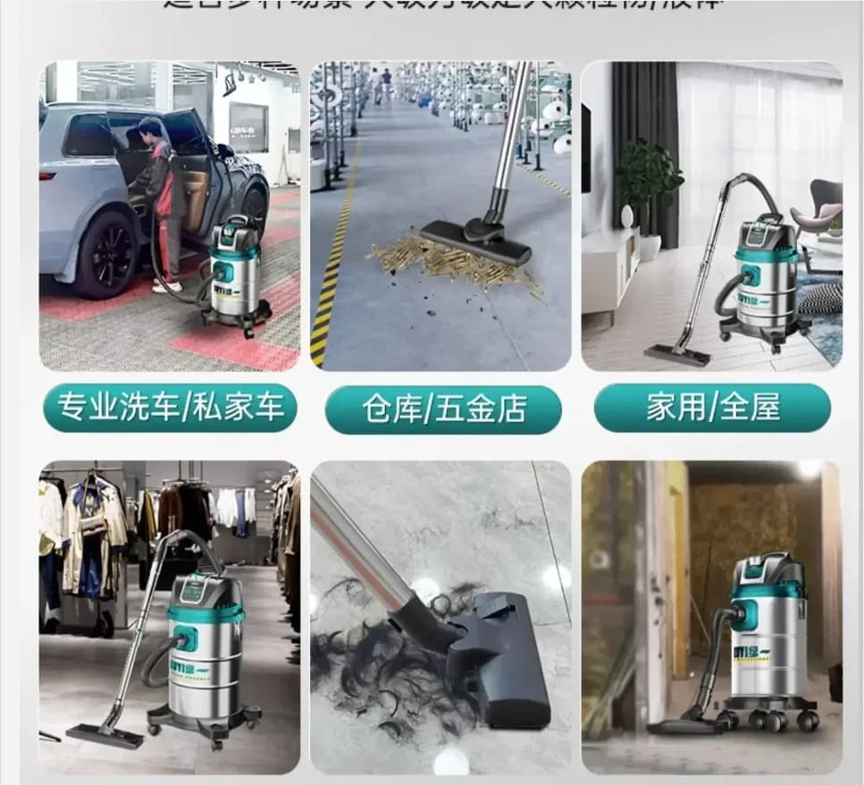 Aspirapolvere 220V grande potenza di aspirazione domestico potente ad alta potenza industriale speciale autolavaggio aspirapolvere commerciale AD