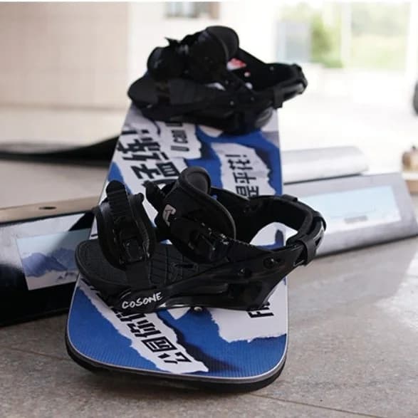 Strumento di allenamento personalizzato per snowboard con tavola da allenamento per trampolino con rilegatura per snowboard