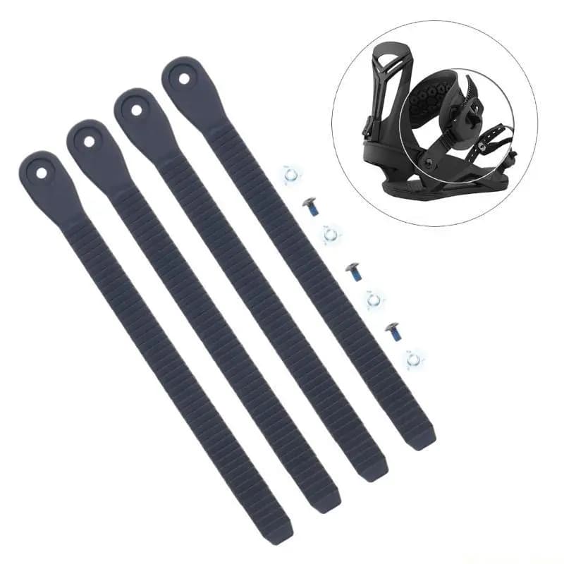 31BE Cinghie elastiche per scaletta per attacchi da snowboard Cinghia leggera per scaletta da snowboard