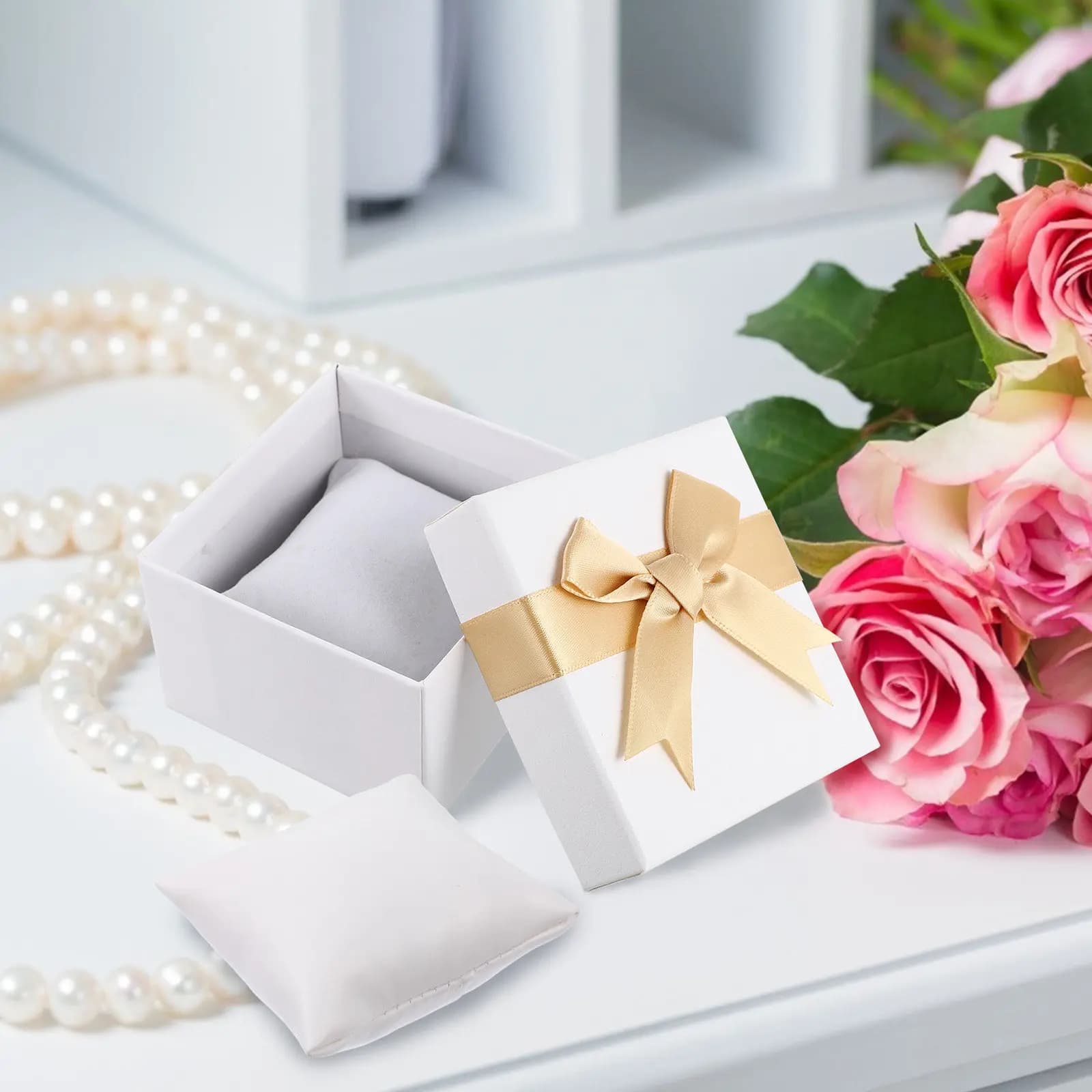 10Pcs Professional Jewelry Display Cushions Watch Exhibit Holders Bracelet Supporting Pads Delicate Protective Storage Pillows