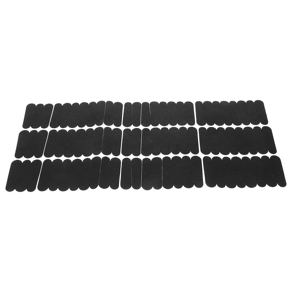 200Pcs Self-Adhesive Non-Slip Hanger Strips Silicone Fins Grip Clothes Prevent Slipping Deformation Wardrobe Closet Organizer