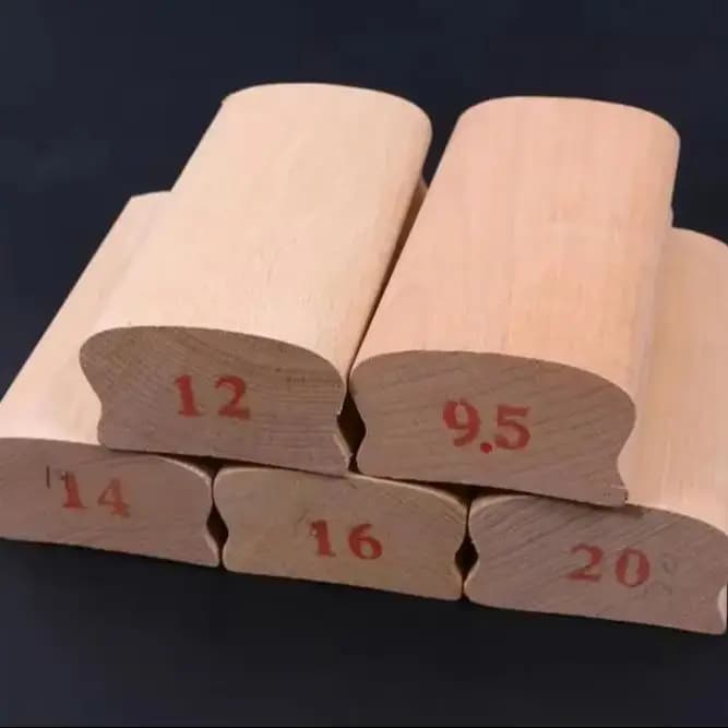 Radio da 9,5 pollici 12 pollici 16 pollici Blocco di levigatura del raggio per incollaggio del legno per strumento di livellamento dei tasti per levigatura della tastiera della chitarra