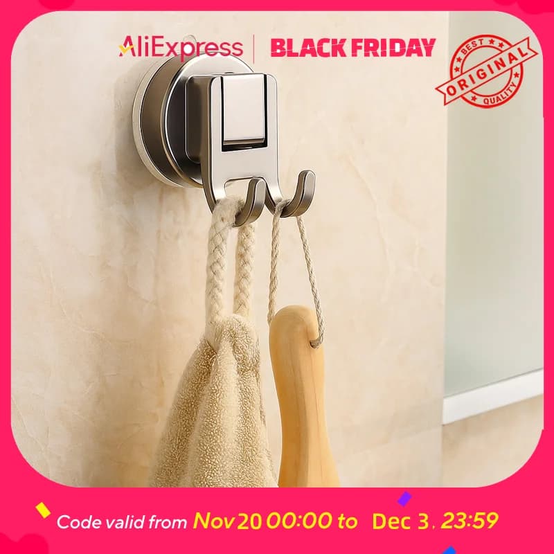 Fan hooks: wall hooks without drill for bathroom, kitchen, door, tiles, glass, contains 5 pounds, removable and reusable (transparent