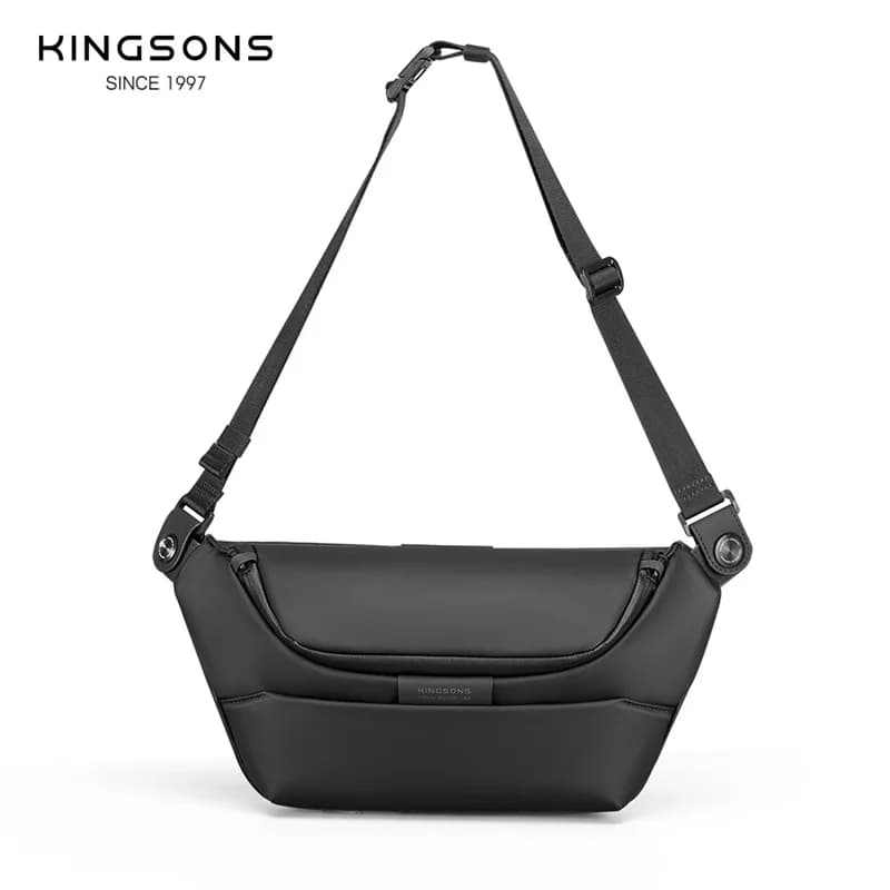 Borsa a tracolla Kingsons Borsa a tracolla antifurto Borsa a tracolla maschile Viaggio breve Bosom Worker Tablet da 7 pollici DropShip