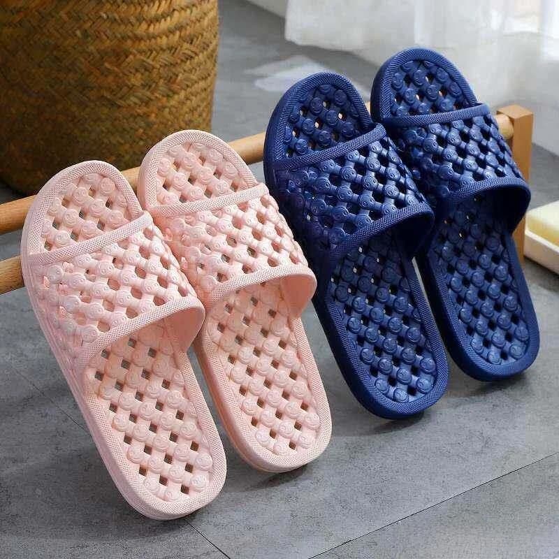 Ciabatte Unisex per Interni ed Esterni Antiscivolo, Pantofole da Bagno in EVA Comode, Leggere, Traspiranti con Massaggio