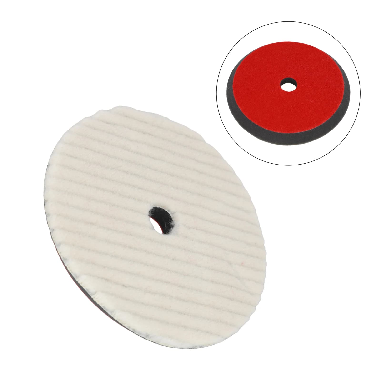6/7 inch car polishing board Soft wool polishing board for cars Professional Details Lane polishing disc for mixed car maintenance