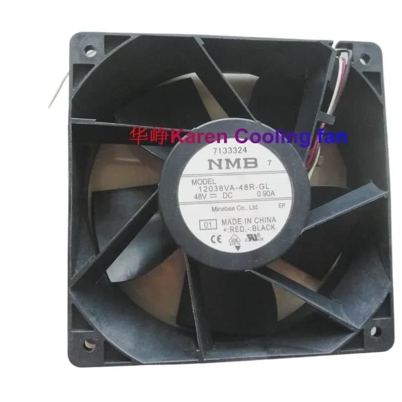 Original NMB 4715VL-07W-B89 48V 12CM High Performance Cooling Fan for 12038VA-48R-EL/GL