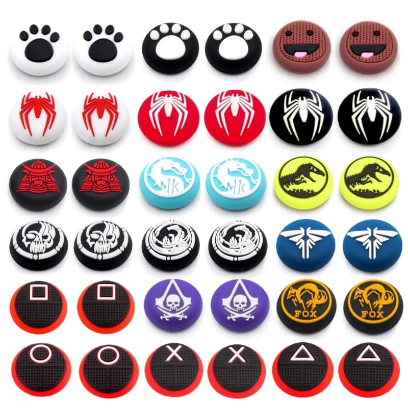 Copertura del cappuccio dell'impugnatura del pollice in silicone per Playstation 5 PS5 PS4 Xbox Series XS Gioco Joystick Controller Accessori Cappucci dell'impugnatura del levetta
