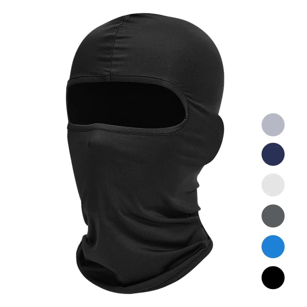 Passamontagna Tattico Integrale per Escursionismo Ciclismo Campeggio Caccia Militare Airsoft Copricapo Bici Maschera Sci Estiva Uomo Donna