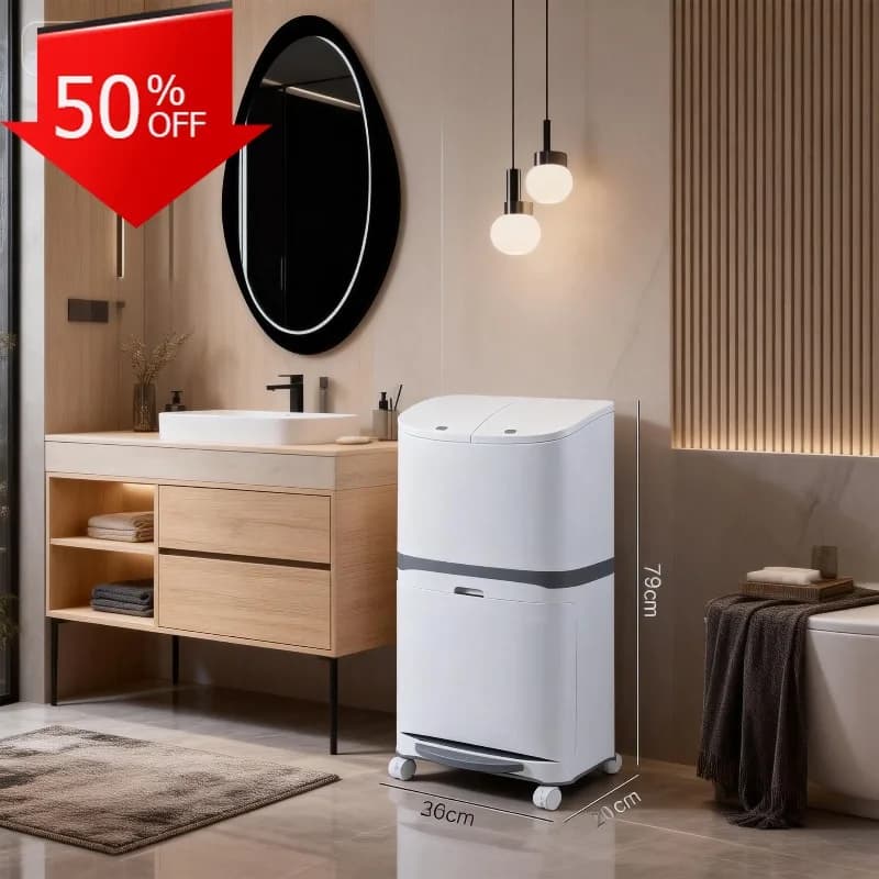 Secchio di latta Bidone della spazzatura Bidone della spazzatura del bagno Bidoni della spazzatura differenziati Bidone per il riciclo Forniture per la casa Cestino di carta Dumps da cucina