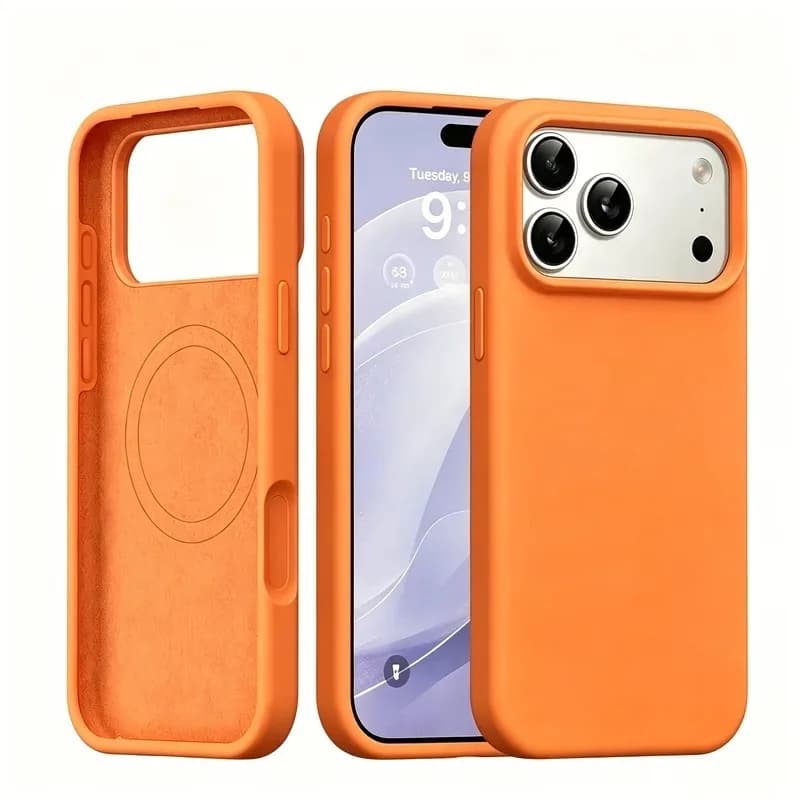 New Liquid Silicone Magnetic For Magsafe Case For iPhone 18 17 Air 16 15 14 13 12 18 Pro Max Plus Wireless Charging Solid Cover