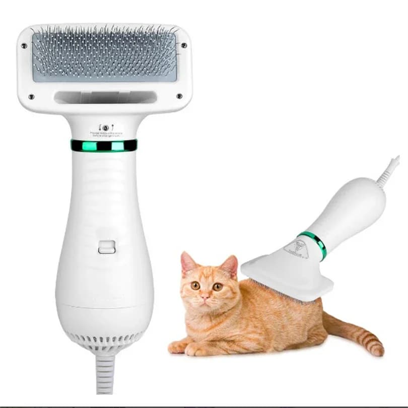Cani e gatti Asciugatura ad aria 2 in 1 Forniture per animali domestici Asciugacapelli per animali domestici