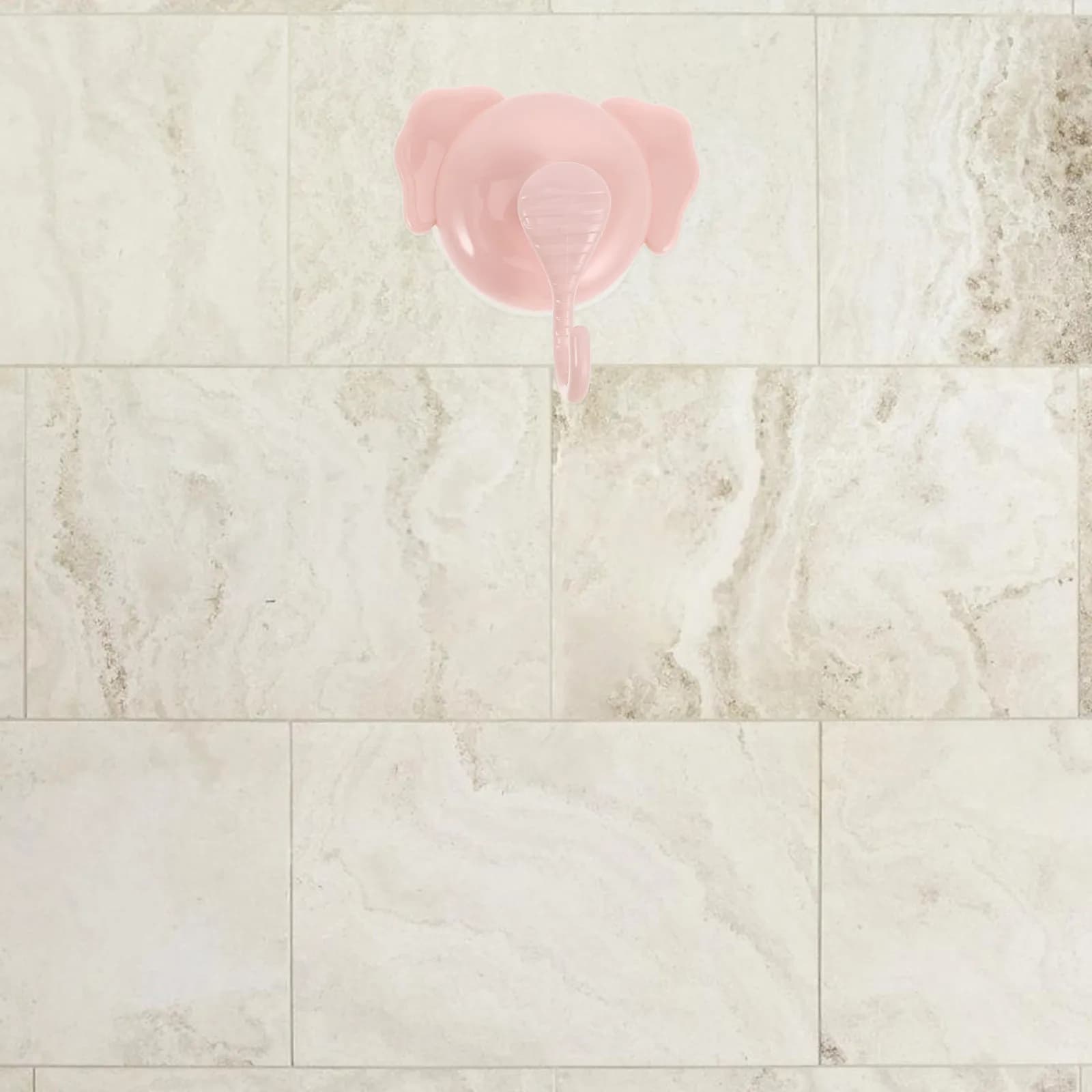 Set di 4 Ganci a Ventosa per Bagno, Alta Resistenza, Senza Foratura, per Appendere Asciugamani e Accappatoi, Uso in Cucina e Bagno