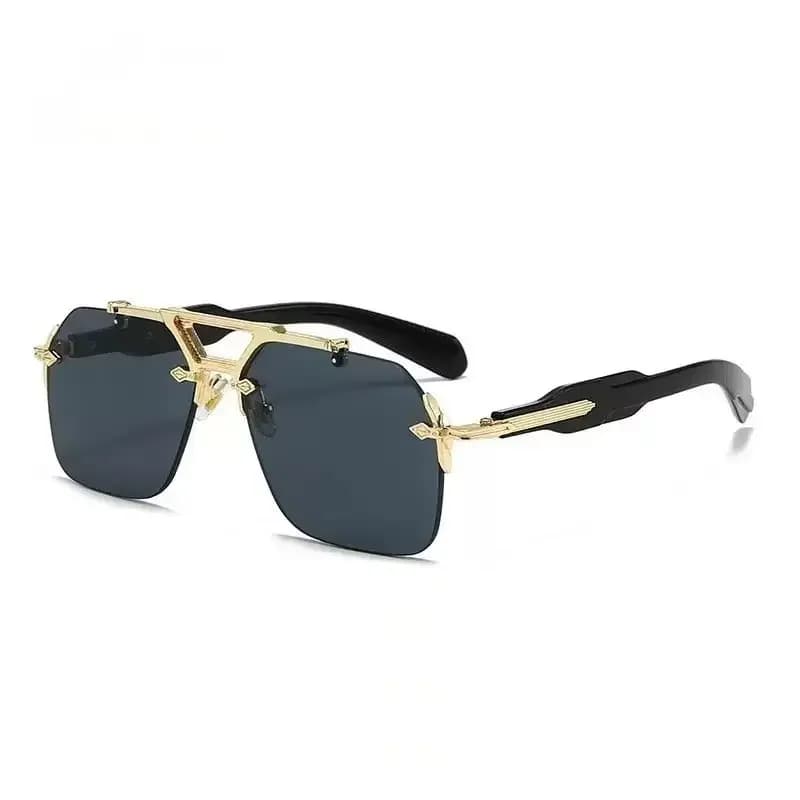 Square Rimless Sunglasses Women Retro Men Sun Glasses Brand Designer Eyewear UV400 Shades Oculos Female Gafas 200000297