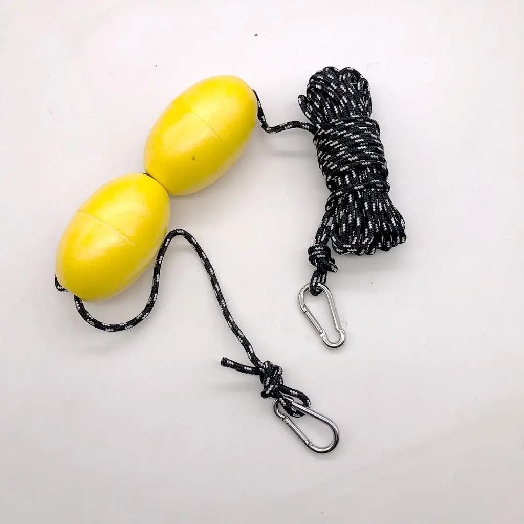 Accessori di Sicurezza per Kayak, Corda di Ancoraggio Lunga in PVC per Copertura Kayak e Attrezzatura Nautica