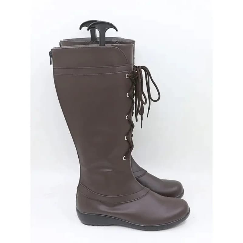 Gioco Baldur's 3 BG3 Gate 3 Gale Dekarios Scarpe Cosplay Stivali marroni predefiniti Puntelli Gioco di ruolo per feste di Halloween Cu4;v'5,f;6.j;8'
